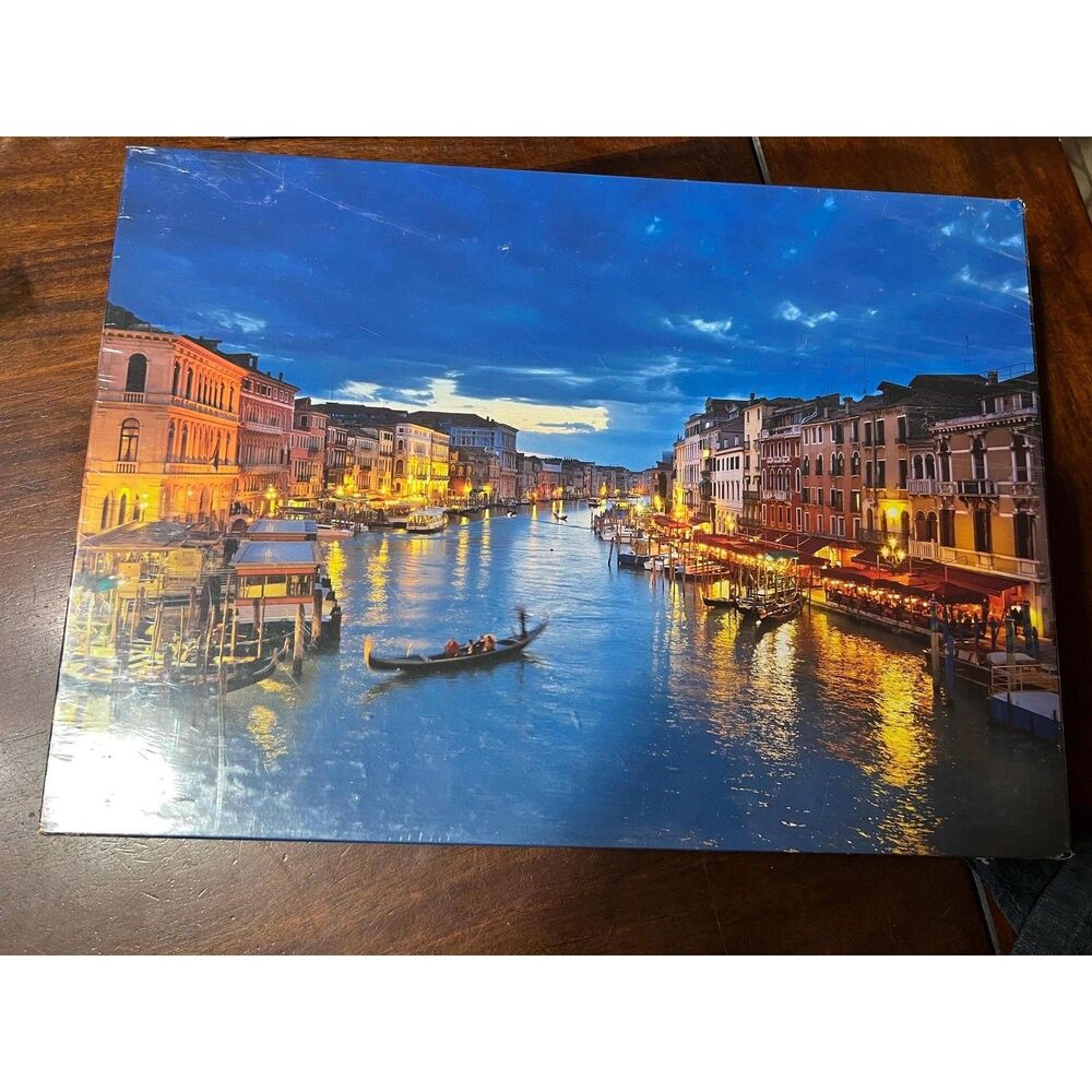 My Puzzle Grand Canal with Gondola at Sunset Venice Italy 1000pc Puzzle Sealed